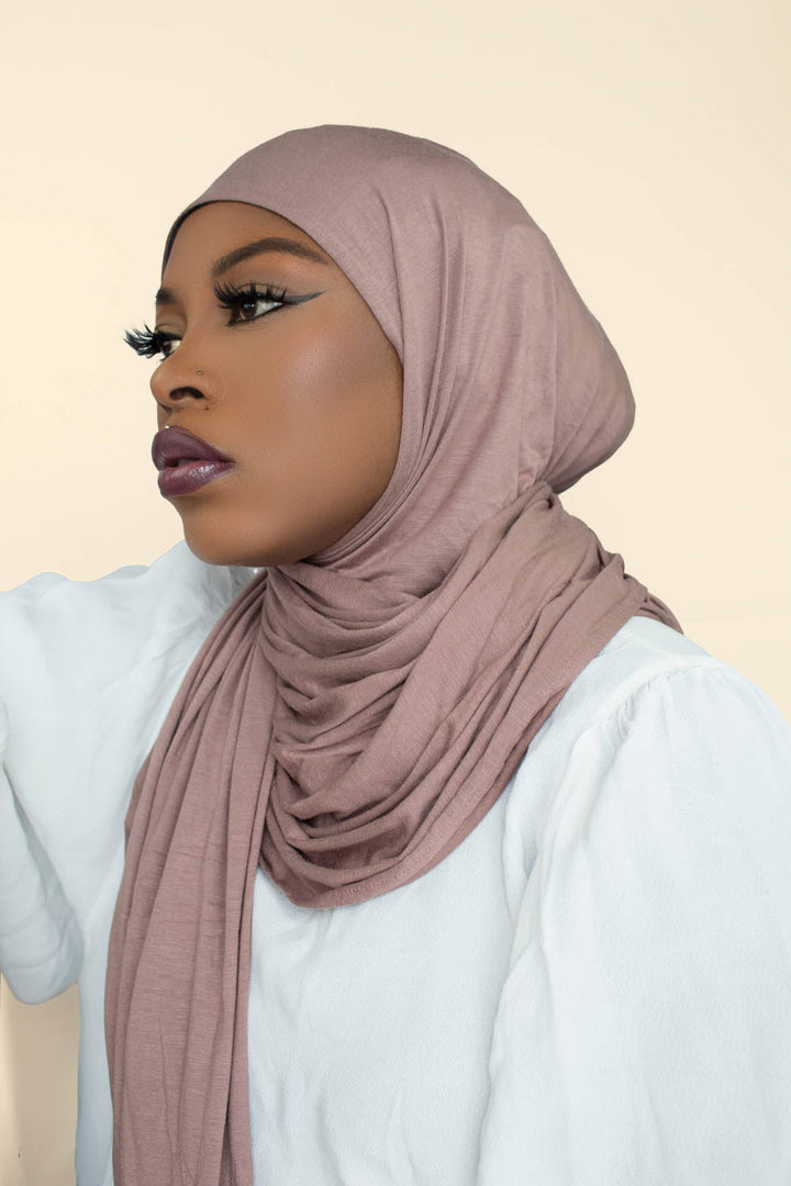 INSTANT PRE-SEWN JERSEY HIJAB-  SIA