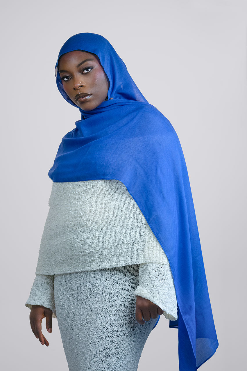 Cloud Soft Modal Hijab – Royal Blue