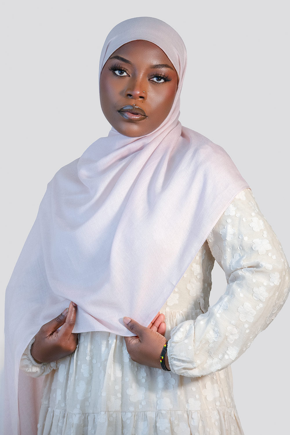 Cloud Soft Modal Hijab – Light Pink