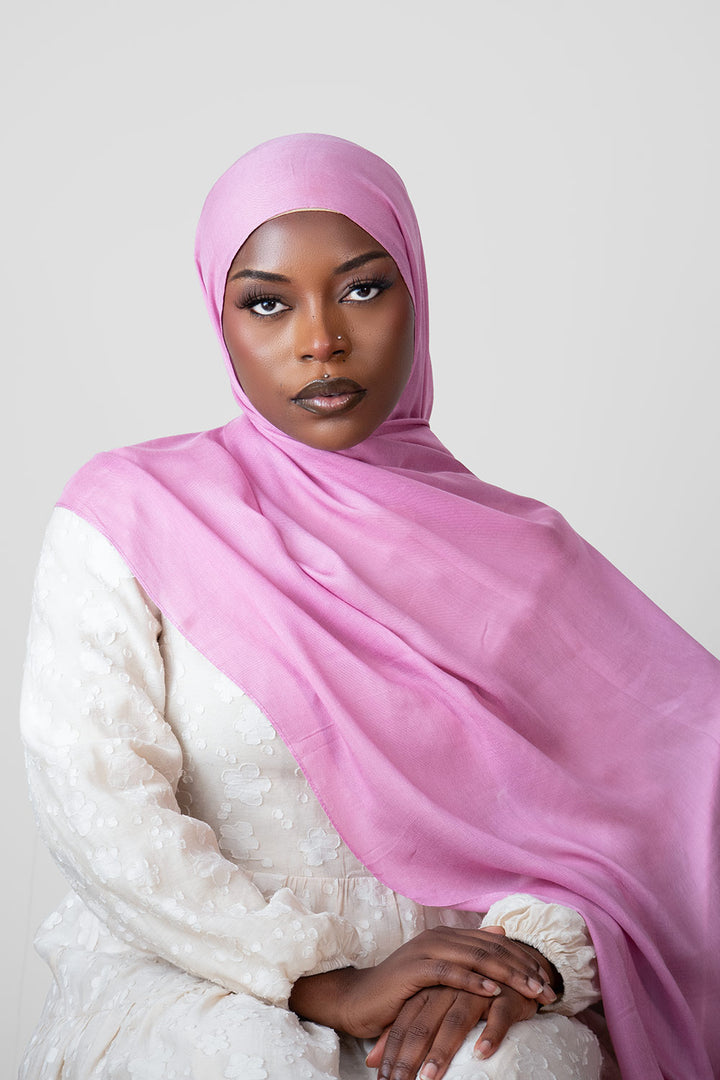 Cloud Soft Modal Hijab – Pink