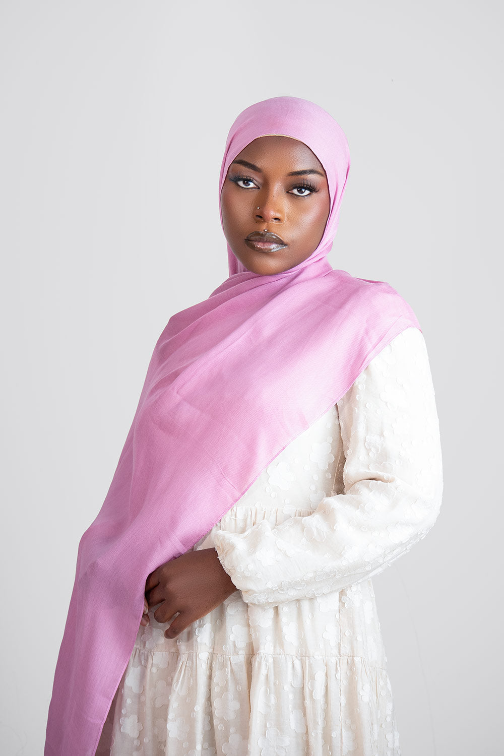 Cloud Soft Modal Hijab – Pink