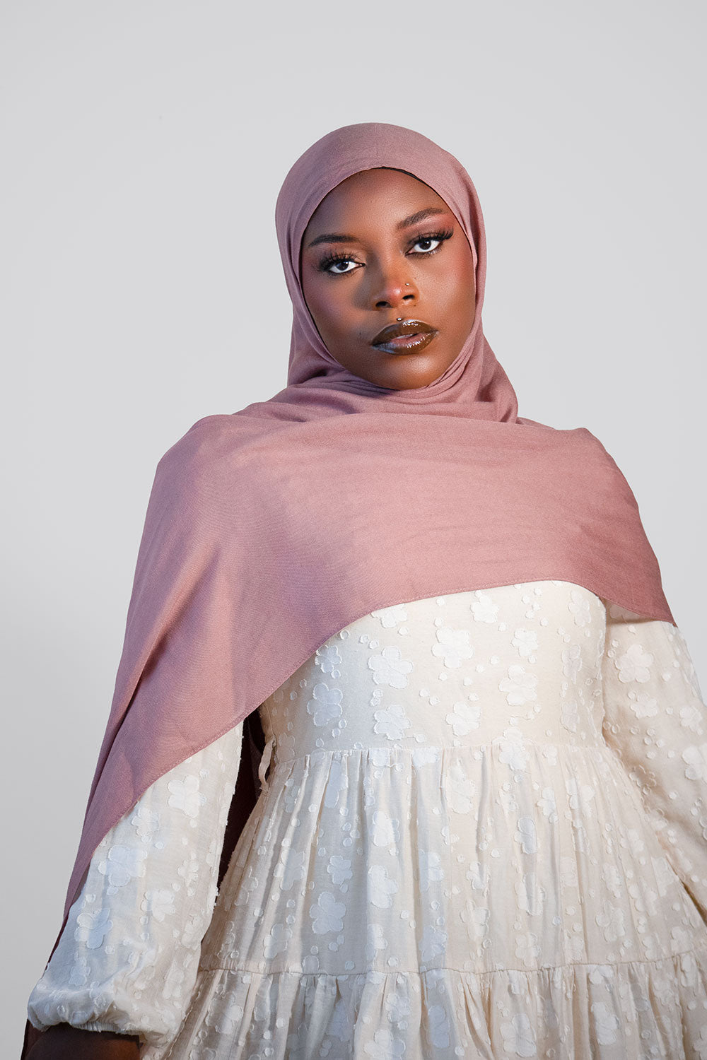 Cloud Soft Modal Hijab – dusty mauve hijab