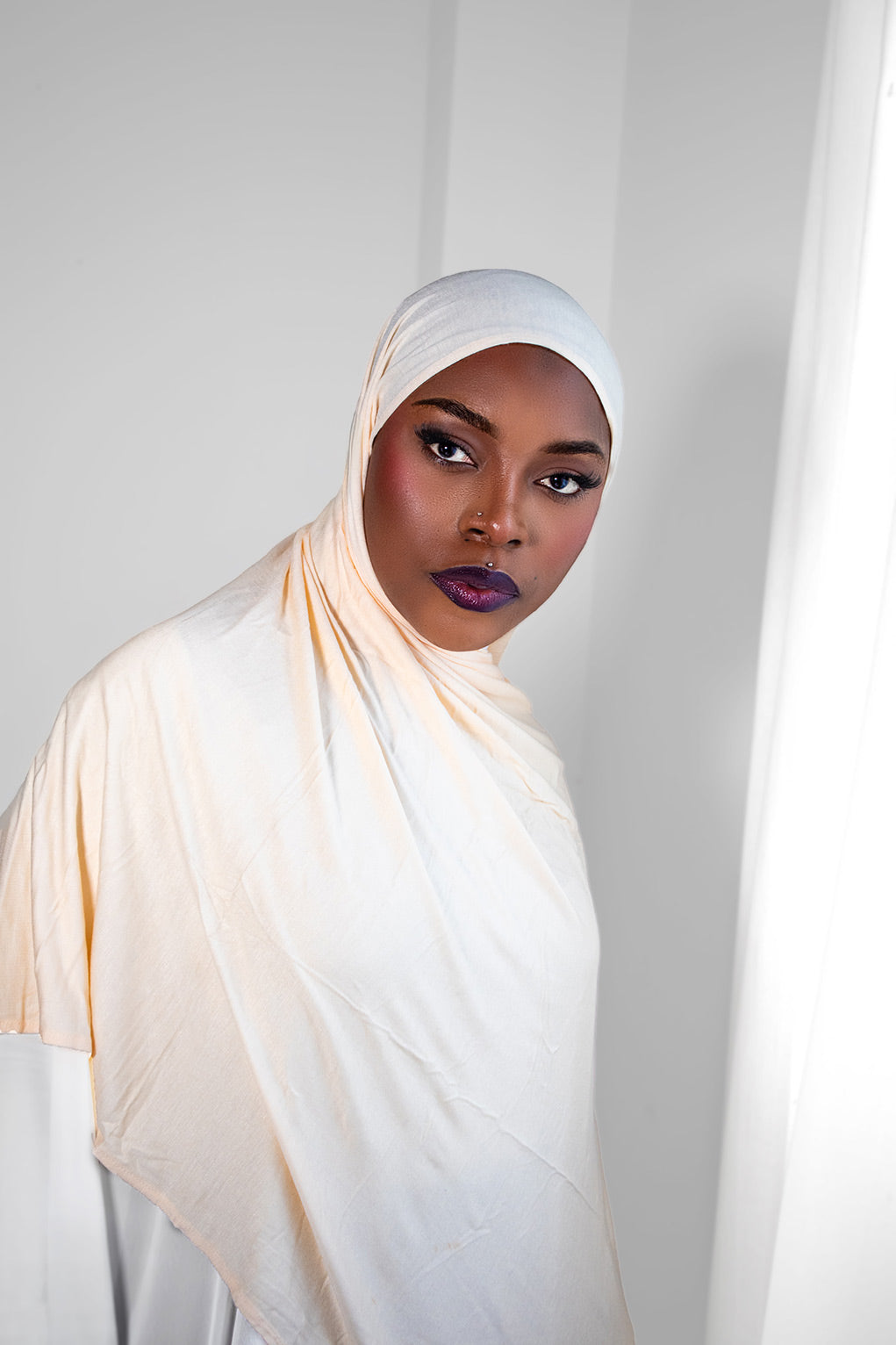PREMIUM JERSEY HIJAB – VANILLA