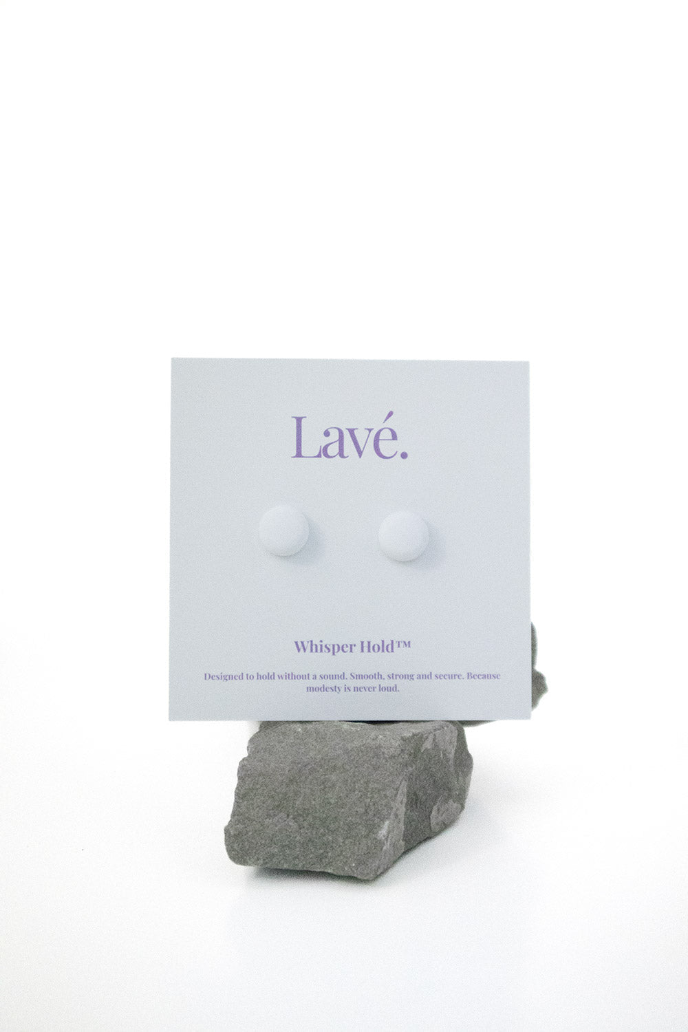 Whisper Hold Magnet Pins in White