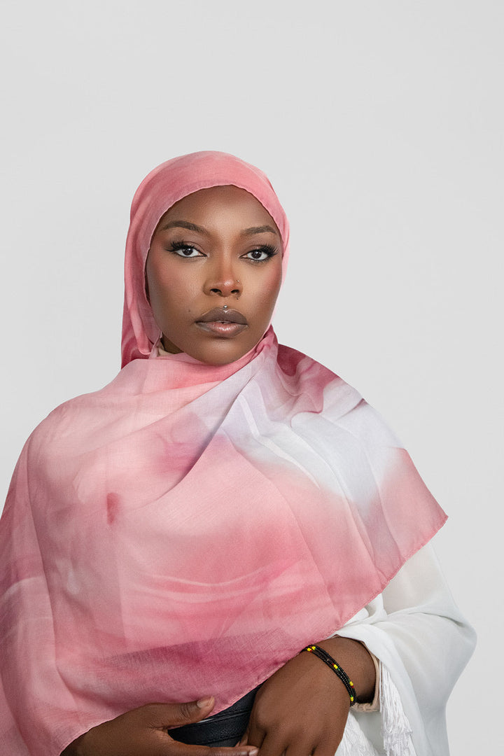 MODAL PRINT - PEACH RED