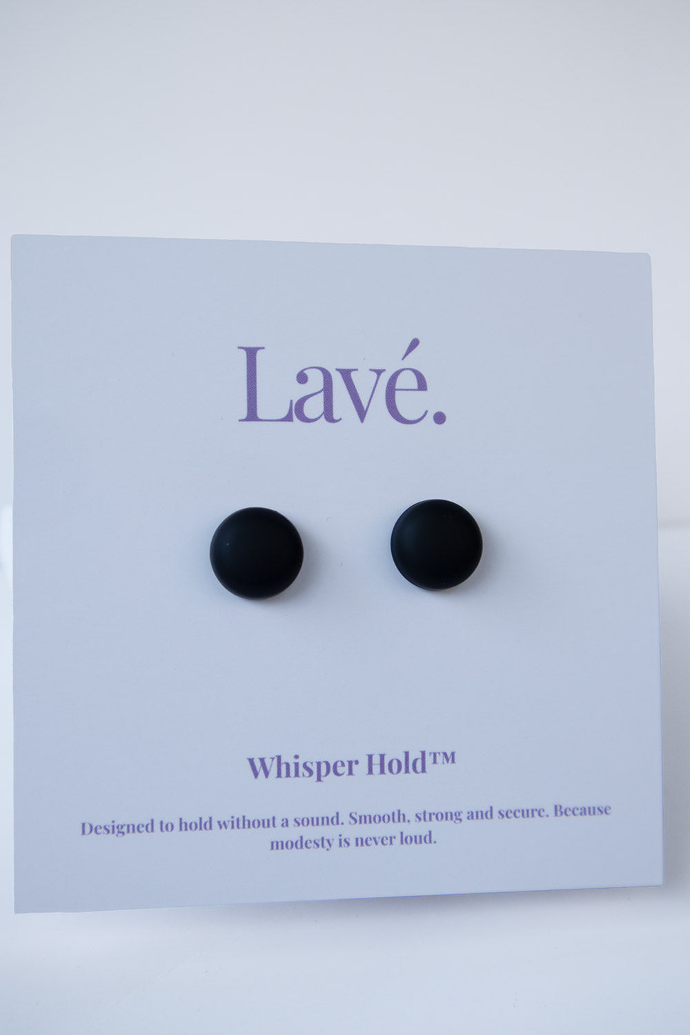 Whisper Hold Magnet Pins in Black