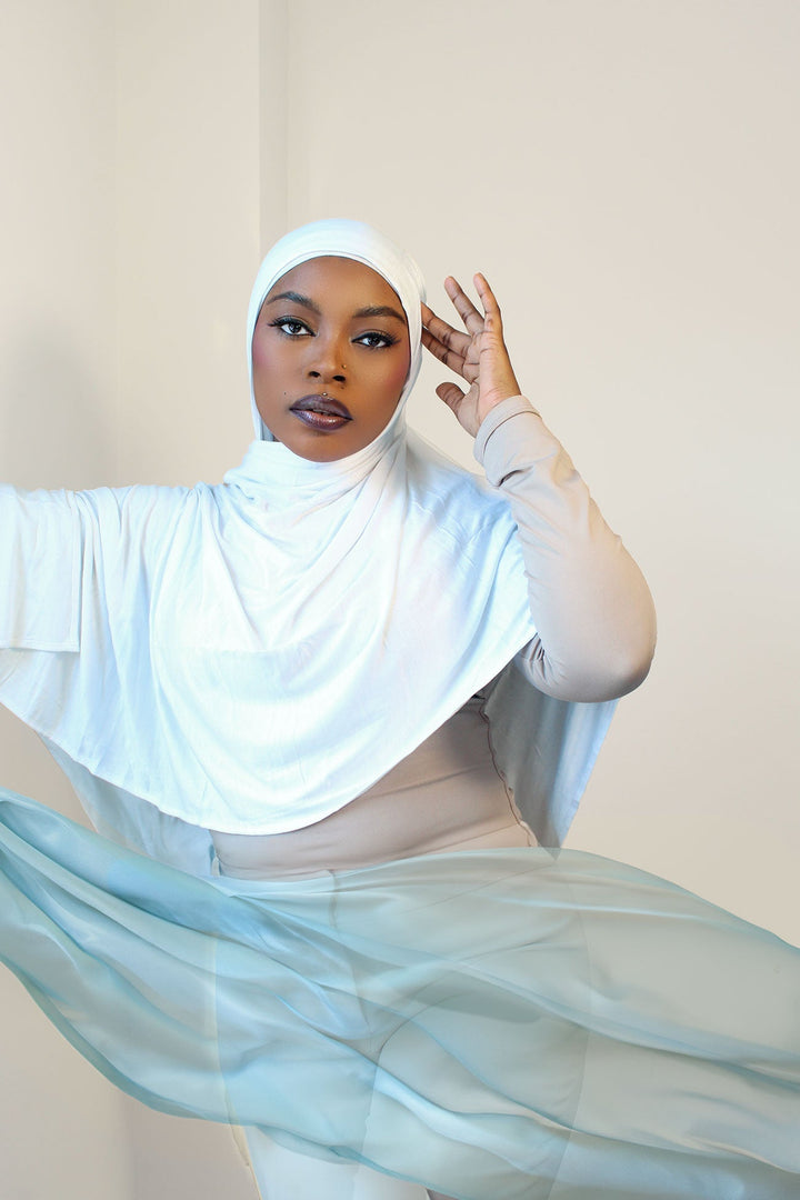 PREMIUM JERSEY HIJAB - WHITE