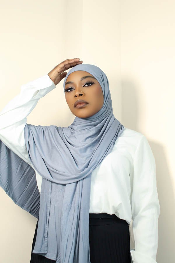 PREMIUM JERSEY HIJAB -  PERIWINKLE