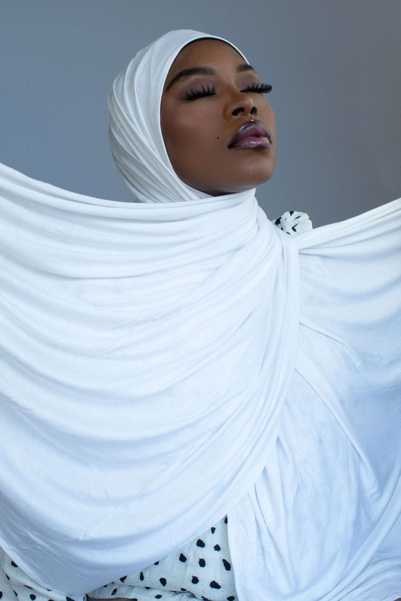PREMIUM JERSEY HIJAB - WHITE
