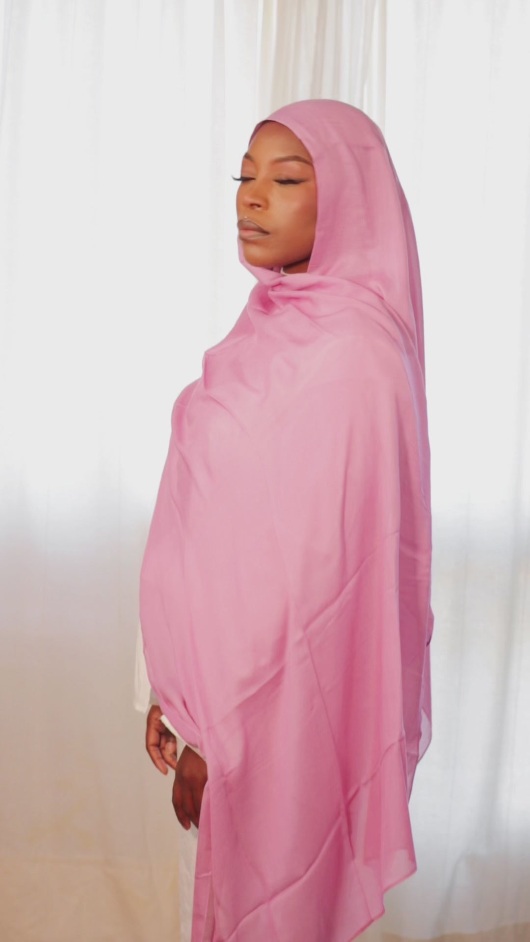 Cloud Soft Modal Hijab – Pink