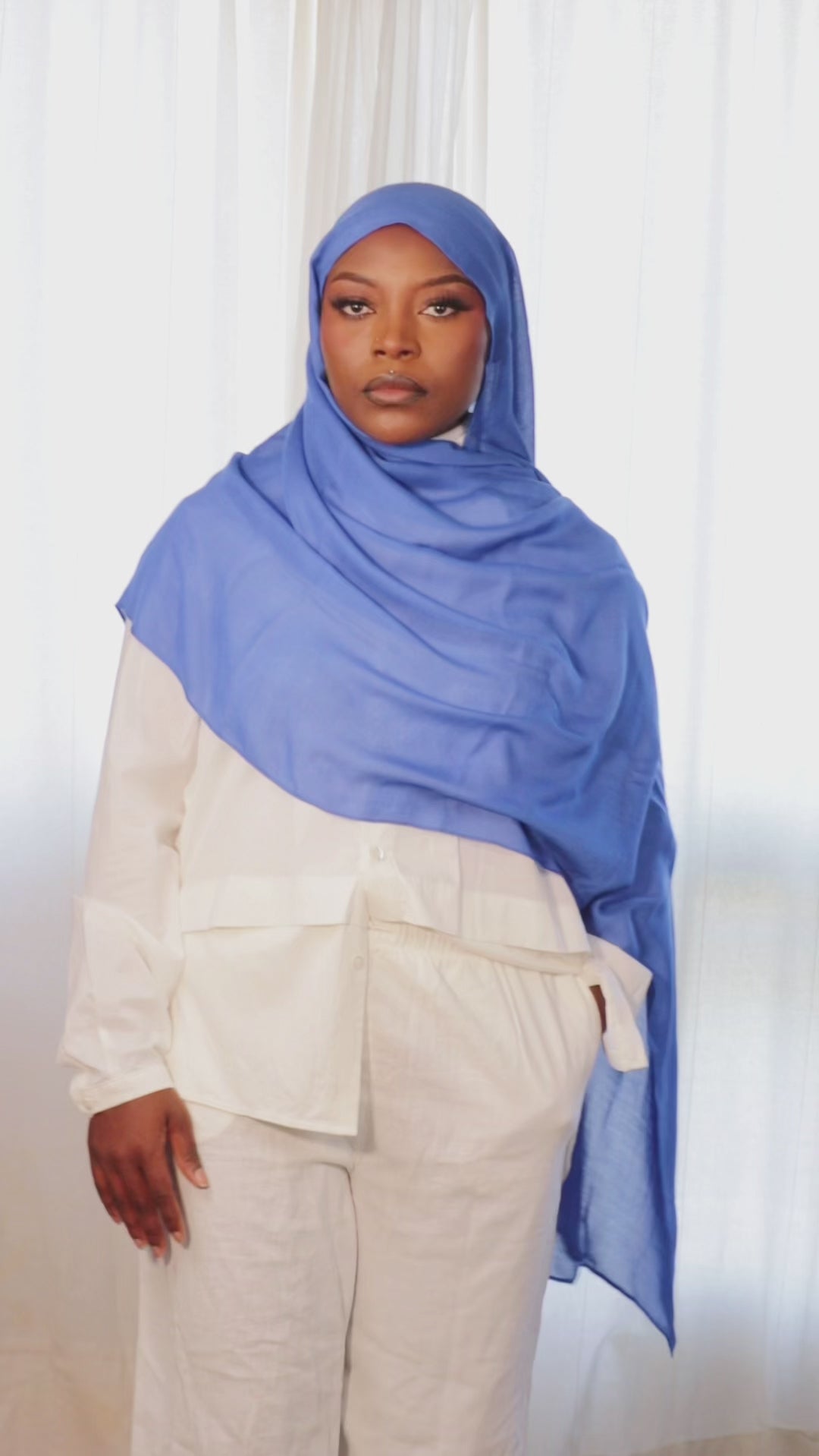 Cloud Soft Modal Hijab – Royal Blue