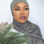 PREMIUM JERSEY HIJAB – GREY OLIVE
