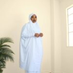 SARAH TWO PIECE JILBAB SET - WHITE