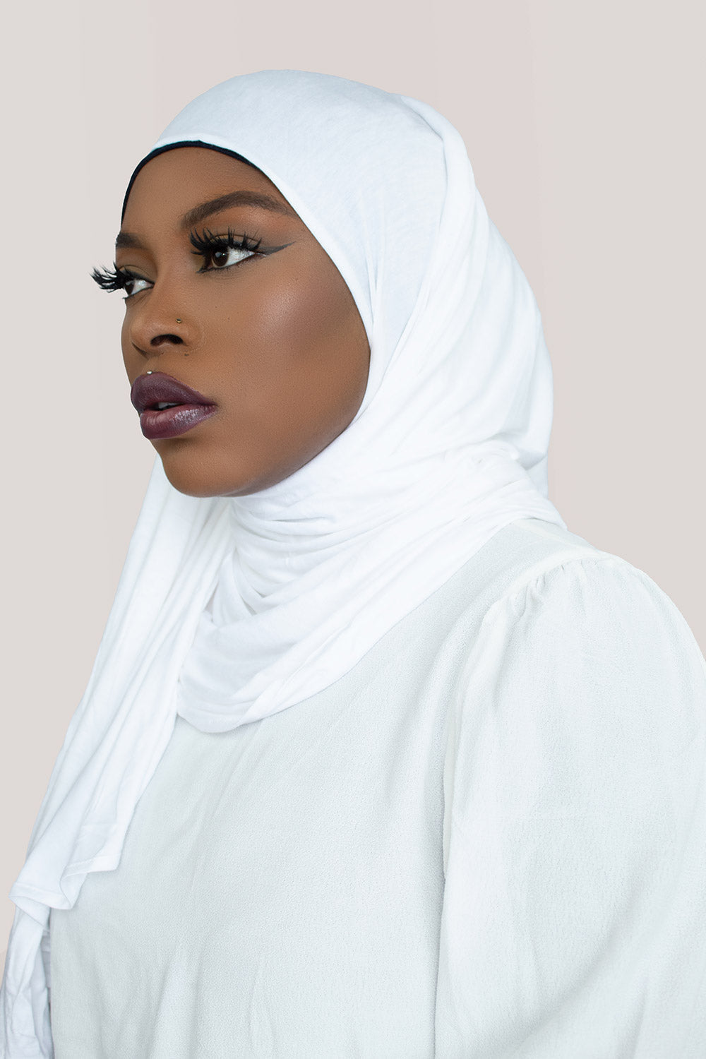 IMG_0265_fd7d3731-3c2a-4aa7-8dcf-2be002b9e60e INSTANT PRE-SEWN JERSEY HIJAB – WHITE
