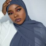 LUXURY CHIFFON HIJAB - STONE