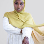 Cloud Soft Modal Hijab – Olive Gold