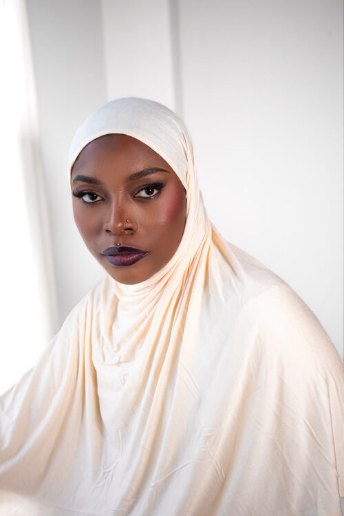 Vanilla jersey hijab