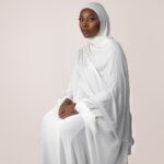 INSTANT PRE-SEWN JERSEY HIJAB – WHITE