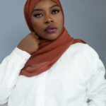 LUXURY CHIFFON HIJAB - RUST