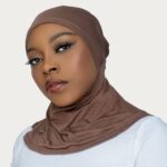 brown full corage udnerscarves