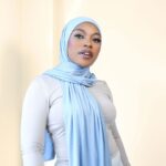 PREMIUM JERSEY HIJAB- TEAPOT BLUE