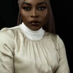 CLASSIC FUZZY CHIFFON HIJAB - WALNUT